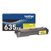 TN635XXL Super High-Yield Toner, 6,500 Page-Yield, Yellow1