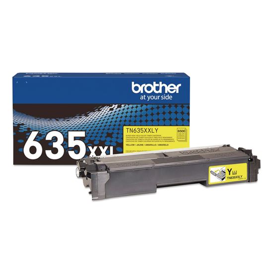 TN635XXL Super High-Yield Toner, 6,500 Page-Yield, Yellow1