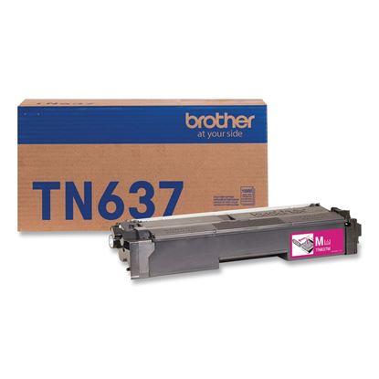 TN637 Ultra High-Yield Toner, 10,000 Page-Yield, Magenta1