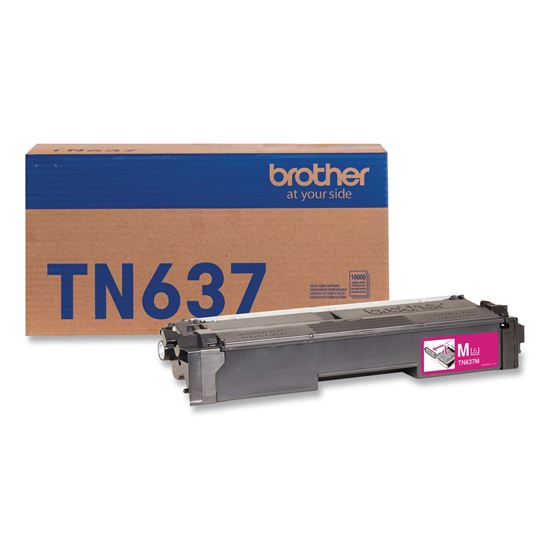 TN637 Ultra High-Yield Toner, 10,000 Page-Yield, Magenta1