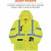 Ergodyne GloWear 8376K Hi-Vis Rain Suit Kits 4