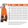 Ergodyne 8928 Hi-Vis Insulated Rain Bibs 8