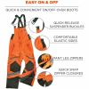 Ergodyne 8928 Hi-Vis Insulated Rain Bibs 5