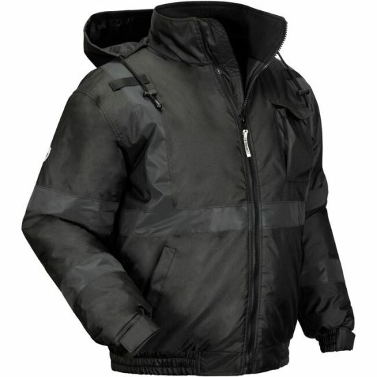 Ergodyne GloWear 8377 Thermal Bomber Hi-Vis Jacket 1