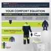 Ergodyne N-Ferno 6475 Insulated Freezer Coveralls 5