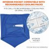 Ergodyne 6483 Cooling Neck Gaiter Bandana with Pocket 4