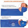 Ergodyne 6482 Cooling Neck Gaiter Bandana with Rechargeable Phase Change Ice Packs 5