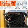 Ergodyne Skullerz OSMIN Anti-Scratch & Enhanced Anti-Fog Safety Glasses, Sunglasses 8