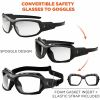 Ergodyne Skullerz LOKI Anti-Fog Safety Spoggles 8