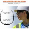 Ergodyne Skullerz SKOLL Anti-Scratch & Enhanced Anti-Fog Safety Glasses, Sunglasses 8