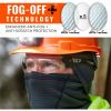 Ergodyne Skullerz SAGA Anti-Scratch & Enhanced Anti-Fog Safety Glasses, Sunglasses 5