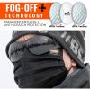 Ergodyne Skullerz SAGA Anti-Scratch & Enhanced Anti-Fog Safety Glasses, Sunglasses 5