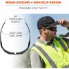 Ergodyne Skullerz SAGA Anti-Scratch & Enhanced Anti-Fog Safety Glasses, Sunglasses 6
