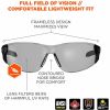 Ergodyne Skullerz SAGA Anti-Scratch & Enhanced Anti-Fog Safety Glasses, Sunglasses 4