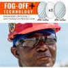 Ergodyne Skullerz SAGA Anti-Scratch & Enhanced Anti-Fog Safety Glasses, Sunglasses 5