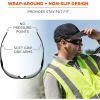 Ergodyne Skullerz SAGA Anti-Scratch & Enhanced Anti-Fog Safety Glasses, Sunglasses 6