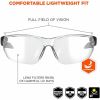 Ergodyne Skullerz VALI Anti-Scratch & Enhanced Anti-Fog Safety Glasses, Sunglasses 4