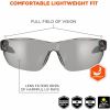 Ergodyne Skullerz VALI Anti-Scratch & Enhanced Anti-Fog Safety Glasses, Sunglasses 4