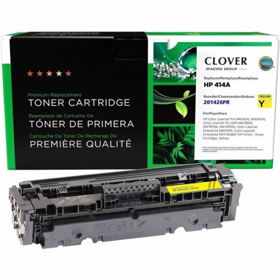 Elite Image Remanufactured Laser Toner Cartridge - Alternative for HP 414A - Yellow - 1 Each 1