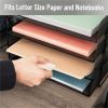 Mind Reader Tiered Stackable Paper Trays 3
