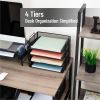 Mind Reader Tiered Stackable Paper Trays 4