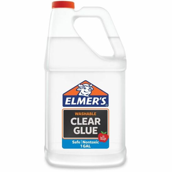 Elmer's Liquid School Glue, Clear Glue, Washable, Great for Making Slime, 5 Ounces 1