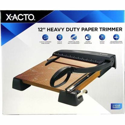 X-Acto Hvy-Duty Wood Base Paper Trimmer 1
