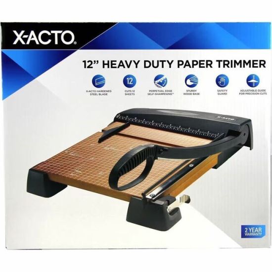 X-Acto Hvy-Duty Wood Base Paper Trimmer 1