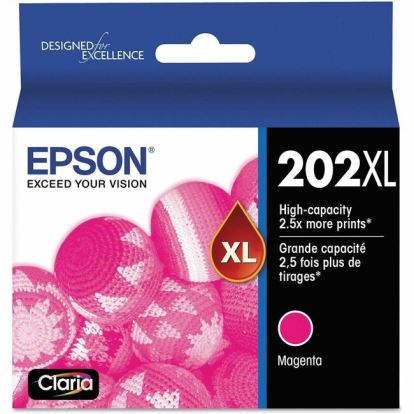 Epson Claria 202XL Original High Yield Inkjet Ink Cartridge - Magenta Pack 1