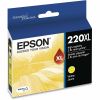 Epson DURABrite Ultra 220XL Original High Yield Inkjet Ink Cartridge - Yellow - 1 Pack 2