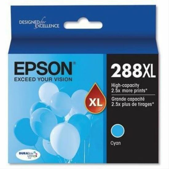 Epson DURABrite Ultra 288XL High Yield Inkjet Ink Cartridge - Cyan Pack 1