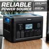 DieHard 2400-Watt Lithium-ion Portable Power Station/Solar Generator 3