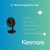 Kenmore 6" Rechargeable Fan 4