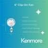 Kenmore 6" Clip-On Fan 3