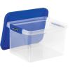 Bankers Box Heavy Duty Letter/Legal Plastic File Box 2 Pack 1