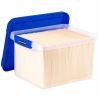 Bankers Box Heavy Duty Letter/Legal Plastic File Box 2 Pack 2