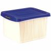Bankers Box Heavy Duty Letter/Legal Plastic File Box 2 Pack 3