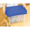 Bankers Box Heavy Duty Letter/Legal Plastic File Box 2 Pack 4