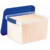 Bankers Box Heavy Duty Letter/Legal Plastic File Box 2 Pack 5