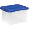 Bankers Box Heavy Duty Letter/Legal Plastic File Box 2 Pack 6