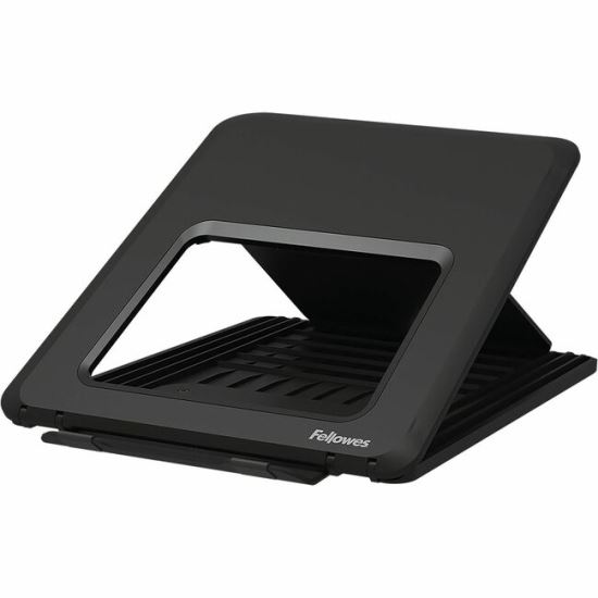 Fellowes Breyta Laptop Stand 9-1/4"W x 10-1/2"D x 1/2"H Black 1