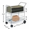 Fellowes Wire Mail Cart 2