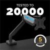 Fellowes Platinum Mounting Arm for Monitor - Black 8