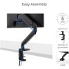 Fellowes Platinum Mounting Arm for Monitor - Black 12