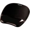 Fellowes Crystals Gel Mousepad Wrist Support Black 1