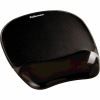 Fellowes Crystals Gel Mousepad Wrist Support Black 2