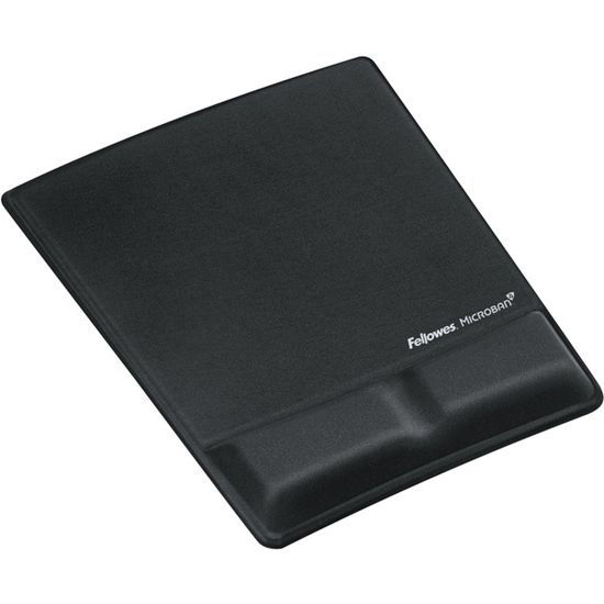 Fellowes Mouse Pad / Wrist Support with Microban&reg; Protection 1