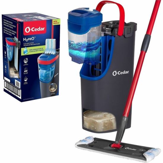 O-Cedar H2prO Flat Mop System 1