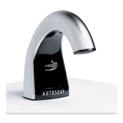Automatic Liquid Soap Dispenser, 17 oz/54 oz, 5.25 x 8.63 x 17.68, Chrome1