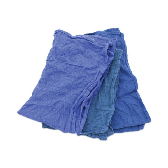 Reclaimed Surgical Huck Towels, Blue, 10 lb/Carton1